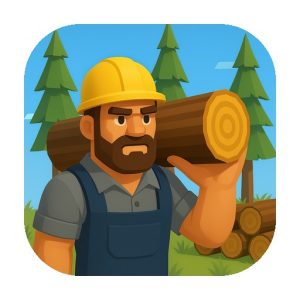 《放置伐木帝国有限公司 (Lumber Chopper)》v55.3.0 手机MOD版！放置伐木经营，离线收益加自动化生产链条的轻量模拟器-山海之花 - 宝藏星球屋