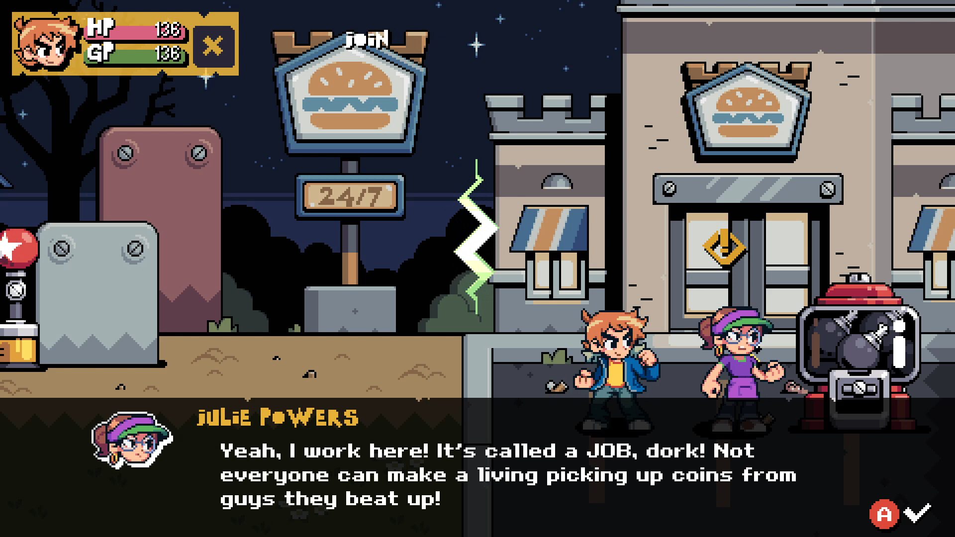 Scott Pilgrim EX 截图