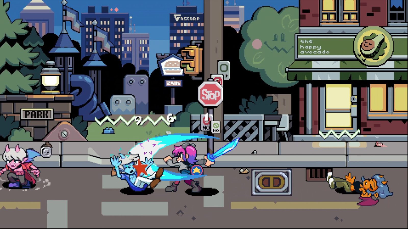 Scott Pilgrim EX 截图