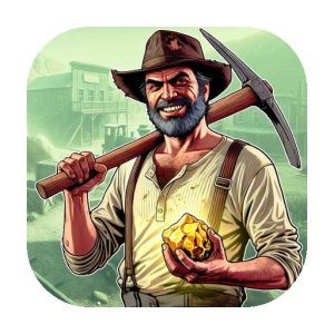 《狂野西部矿工：淘金热》v1.10.0 手机MOD版！以西部淘金为背景的放置式采矿模拟，核心是工具升级与自动化资源管理-山海之花 - 宝藏星球屋