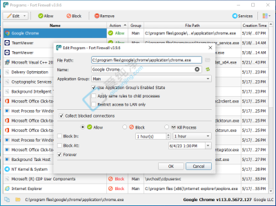 Fort Firewall v3.20.2 开源免费防火墙工具-山海之花 - 宝藏星球屋