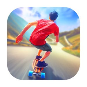 《速降赛车手 (Downhill Racer)》v33.0.0 手机MOD版！无对手竞速，单向下坡避障，短单局反复挑战个人最快成绩-山海之花 - 宝藏星球屋