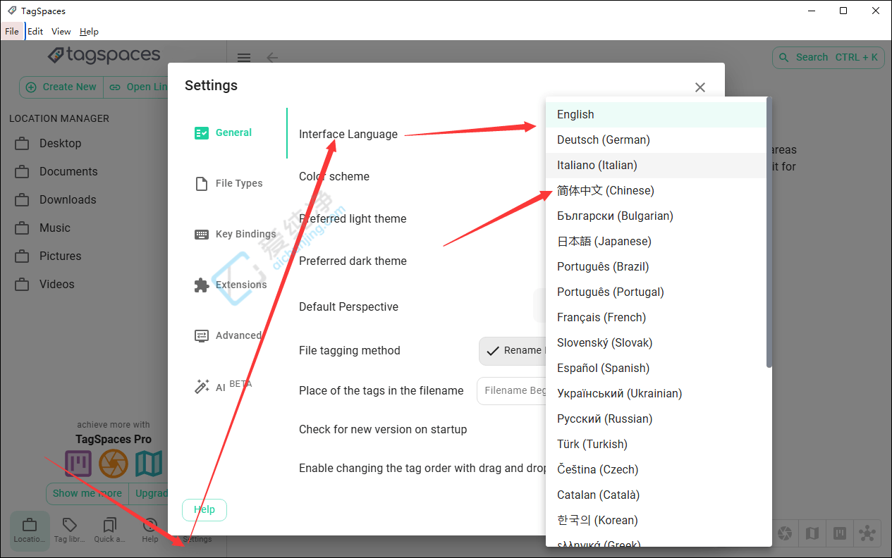 TagSpaces v6.14.1 文件标签管理器免费中文版截图