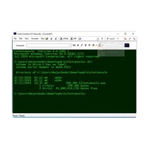 ColorConsole 控制台增强工具：为 Windows 命令行添加个性化视-山海之花 - 宝藏星球屋