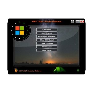Ratiborus KMS Tools Lite 激活工具集成包：一站式解决 W-山海之花 - 宝藏星球屋