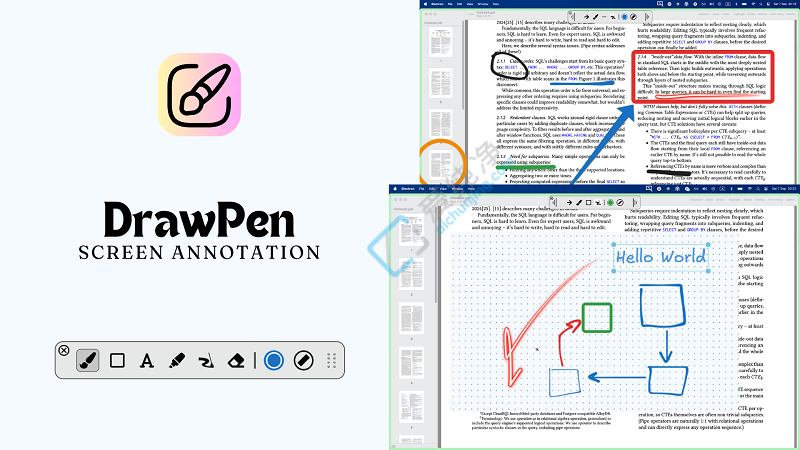 DrawPen v0.0.59 免费开源的屏幕标注工具截图