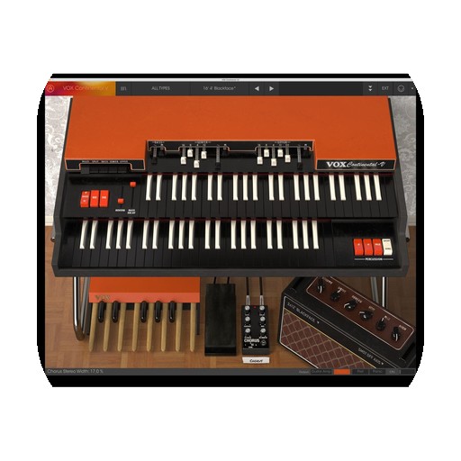 Arturia VOX Continental V 2.13.0.4395 管风琴模拟合成插件，重现经典 VOX Con-山海之花 - 宝藏星球屋