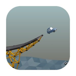《Poly Bridge 2-Bridge Master》v1.2.3 手机完整版！核心玩法是预算约束下用木材、钢索与液压杆搭建可承载车辆通行的物理桥梁，逐轮受力测试迭代结构-山海之花 - 宝藏星球屋