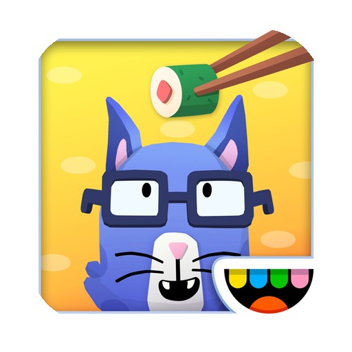 《Toca Kitchen Sushi Restaurant》v1.1.1 手机完整版！自由捏制专属寿司，用表情反馈代替输赢判定的无压力厨房模拟游戏-山海之花 - 宝藏星球屋