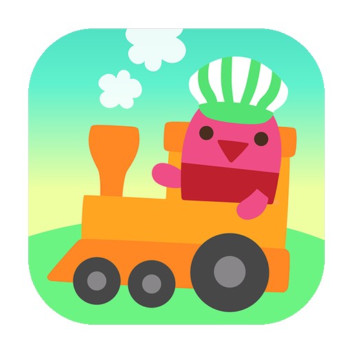 《Sago Mini Trains》v1.0 手机完整版！低龄儿童无需识字，通过点按即可自由驾驶列车、接送乘客并改造火车外观的开放式铁路游乐场-山海之花 - 宝藏星球屋