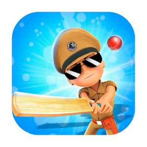 《Little Singham Cricket》v0.0.132 手机完整版！直接用警察角色进行板球击球，聚焦时机判断与方向选择，提供单一局内操作的快速对战
