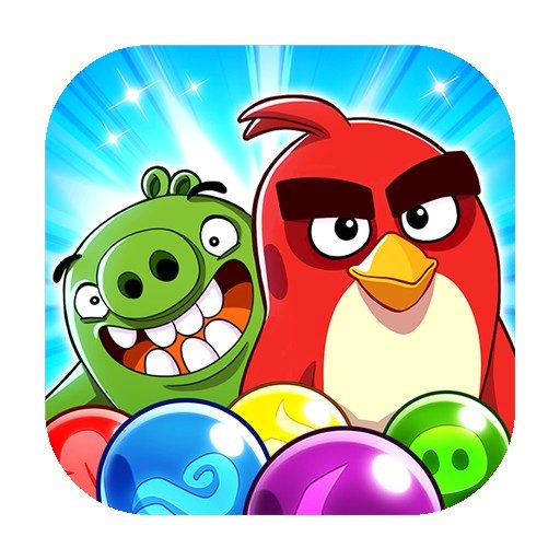 《Angry Birds POP Blast》v1.10.0 手机完整版!小鸟与绿猪合作消除泡泡,限步射击玩法融合经典角色,适合碎片时间挑战-山海之花 - 宝藏星球屋