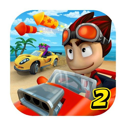 《Beach Buggy Racing 2》v2026.7.31 手机完整版！沙滩卡丁车道具赛，支持单机杯赛与多人对战，车辆升级系统丰富，适合休闲竞速爱好者-山海之花 - 宝藏星球屋