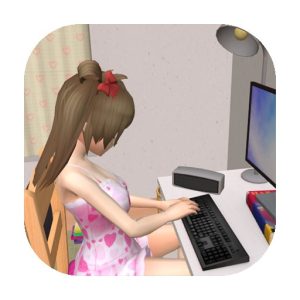 《Waifu Simulator》v0.3 手机完整版！一款以动漫女友为题材的对话换装互动游戏，包含拍照模式与金钱修改版功能-山海之花 - 宝藏星球屋