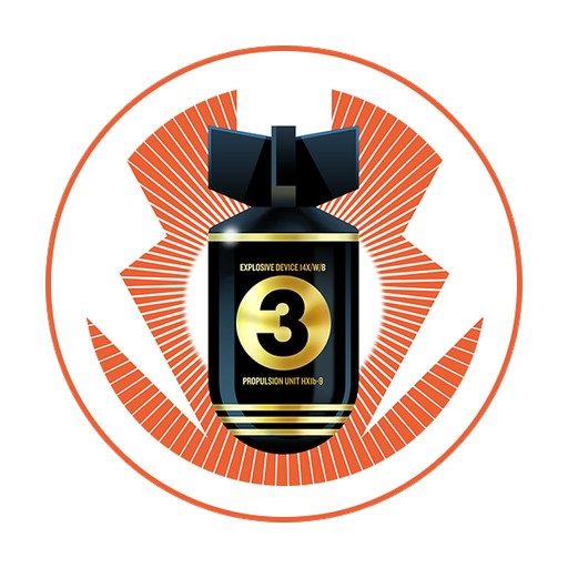 《iBomber 3》v1.14.3 手机完整版！俯视轰炸玩法，锁定地面目标投弹，依靠爆炸范围与连击评分推进关卡的街机动作游戏-山海之花 - 宝藏星球屋