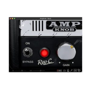 AmpKnob RevC 1.3.139 吉他放大器插件，单旋钮操作即刻获得金属与重型摇滚专辑级高增益音色-山海之花 - 宝藏星球屋