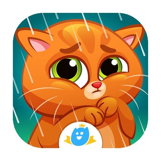 《Bubbu – My Virtual Pet(我的虚拟宠物)》v1.161 手机完整版！一款在手机里抚养虚拟小猫Bubbu的休闲养成游戏，满足喂食互动装饰等基础宠物照料需求-山海之花 - 宝藏星球屋