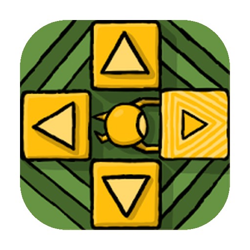《再来一个按钮》v2.0.1 手机完整版!单指拖动按钮,在一次性路线规划中按顺序触发机关,完成手绘关卡谜题-山海之花 - 宝藏星球屋