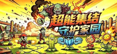 《超能集结：守护家园》一款轻度肉鸽塔防电脑游戏。融合随机成长与植物养成，挑战昼夜双模式抵御尸潮。-山海之花 - 宝藏星球屋