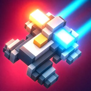 《RetroWings》v0.0.26 手机MOD版！一款复古像素与现代3D结合的硬核弹幕射击游戏，核心玩法是驾驶战斗机在密集弹幕中穿梭反击，支持29种战机和13种无人机自由搭配编队，带全球排行榜和Boss挑战。