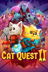 《猫咪斗恶龙2》v1.7.6.002 手机MOD版！一款2D开放世界动作RPG，核心玩法是猫狗双国王联手探索大陆、打怪刷装备，支持本地双人合作，带双倍经验、3倍攻速和大量金币掉落的内置菜单。-山海之花 - 宝藏星球屋