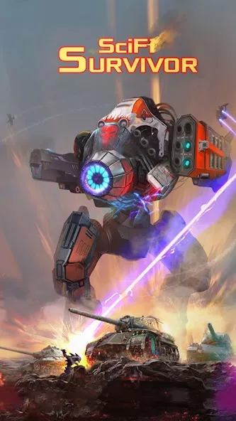 《SciFi Survivor》v1.0.76 手机MOD版！俯视角射击搭配免费购物，在小队战斗中直接获取付费装备-山海之花 - 宝藏星球屋