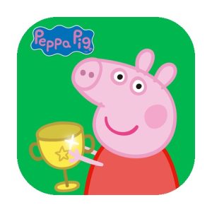 《小猪佩奇》v1.2.4 手机完整版！以点按和节奏操作为主，让幼儿在熟悉的动画角色陪伴下参与短时体育比赛-山海之花 - 宝藏星球屋