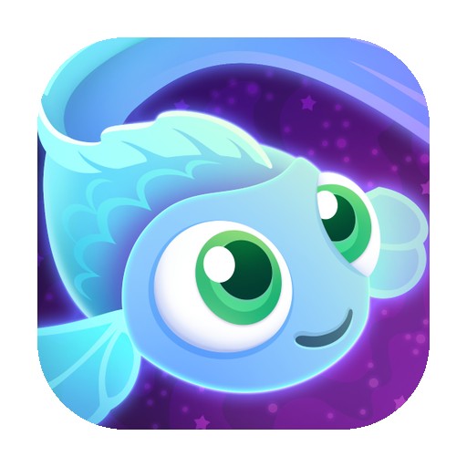 《超级星鱼》v4.0.15 手机完整版！在安卓平台上扮演星鱼穿梭太空云层并避开致命陨石的太空探索游戏-山海之花 - 宝藏星球屋