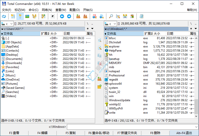 Total Commander v11.58.1 系统增强文件管理器截图