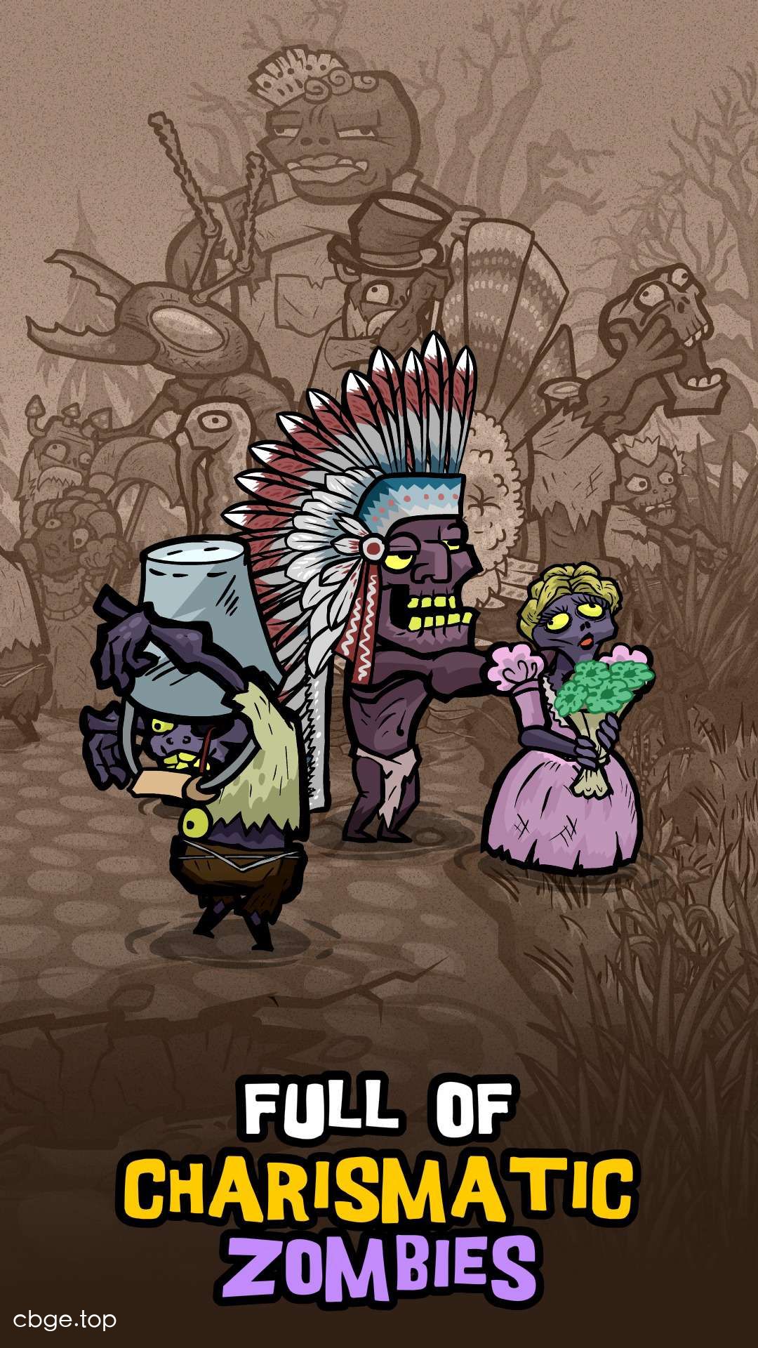《Wild Zombie West》v1.41 手机MOD版！一款狂野西部题材的僵尸射击游戏，核心玩法是单指触控射击，在僵尸荒原中刷金币、脑精升级武器，支持离线单机，带钻石购买金币不减反增的商店修改。