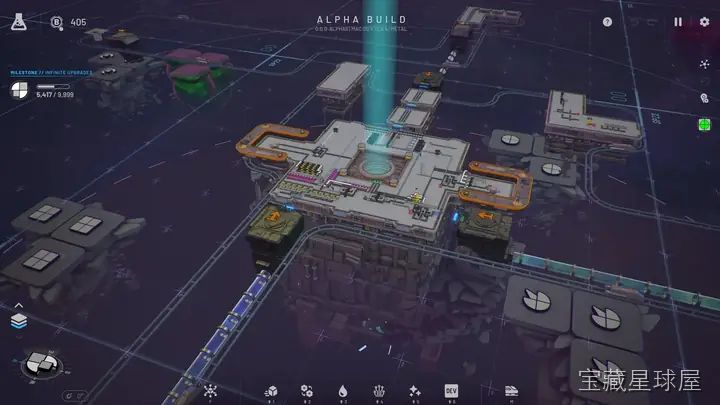 《异形工厂2》立体空间中的抽象形状自动化建造，在无压力环境里通过切割旋转涂色堆叠的物流谜题，以多层架构与太空运输开启数百小时优化挑战》-山海之花 - 宝藏星球屋