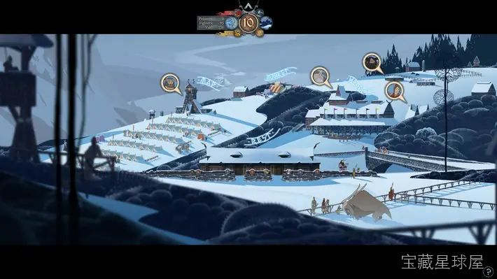 《旗帜的传说2》维京题材战术RPG续作，延续前作存档与选择后果，旅队管理结合双线叙事，新增马人族角色与多样化胜利条件，在通往人类首都的破碎之路上强化永久性与牺牲主题。-山海之花 - 宝藏星球屋