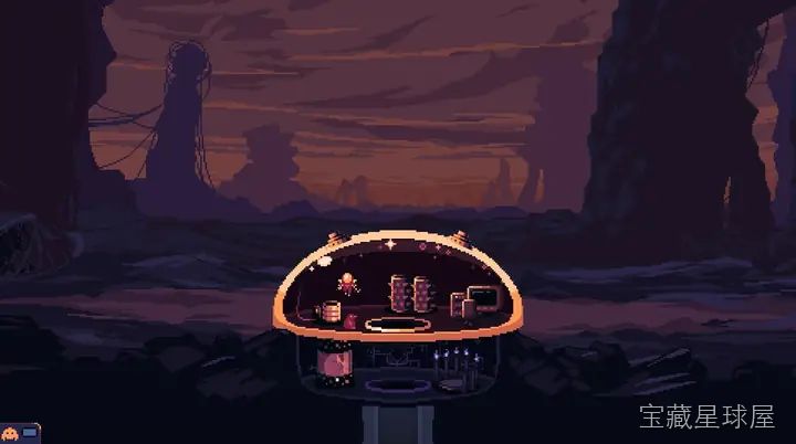 《Dome Keeper 穹顶守护者》：像素地底与幽邃星空双重画幅下，你既是矿工亦是哨兵。挖矿强化装备，回防填充护盾，在倒计时与怪物潮汐间精准切换节奏，于循环劳作与生存压迫中品出极-山海之花 - 宝藏星球屋