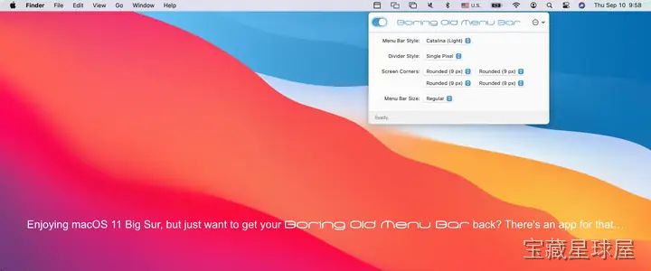 Boring Old Menu Bar 截图1