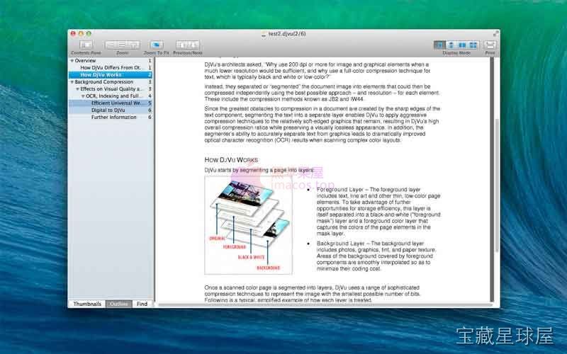 DjVu Reader Pro 截图2