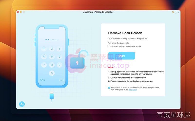 Joyoshare iPasscode Unlocker 截图2