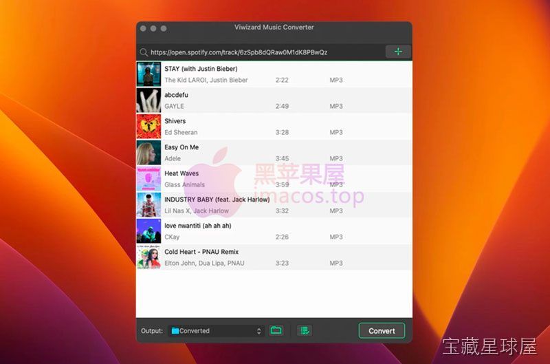 Viwizard Spotify Music Converter 2.17.0 音乐下载转换工具，绕过 DRM 保护将-山海之花 - 宝藏星球屋