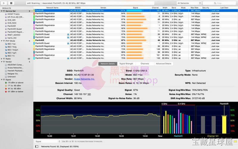 WiFi Explorer Pro 截图2
