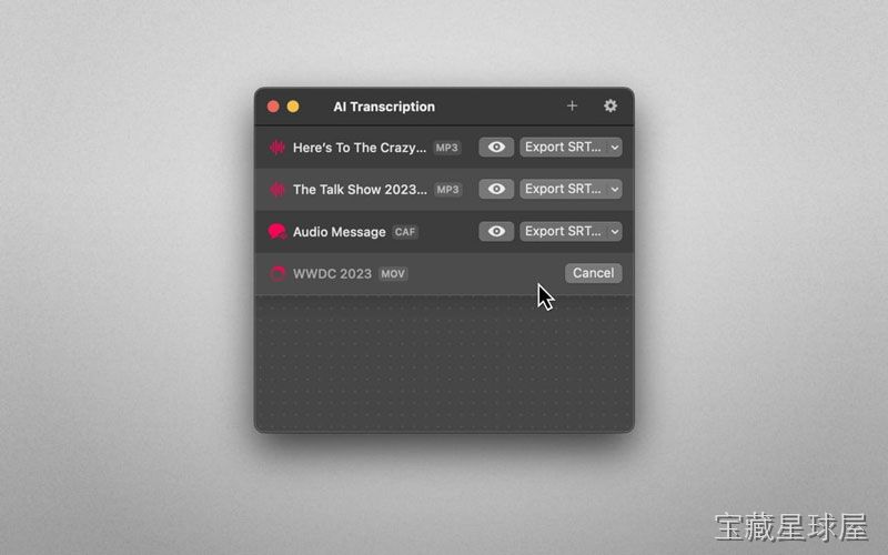 AI Transcription 截图2