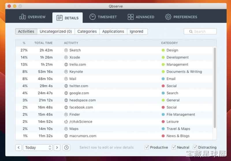 Qbserve 截图2