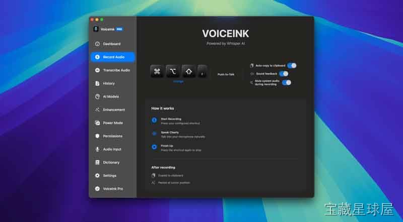 VoiceInk 截图1