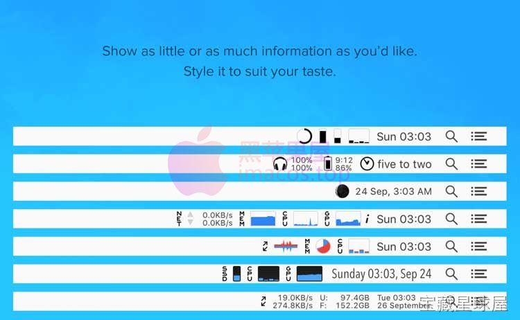 iStat Menus 截图2